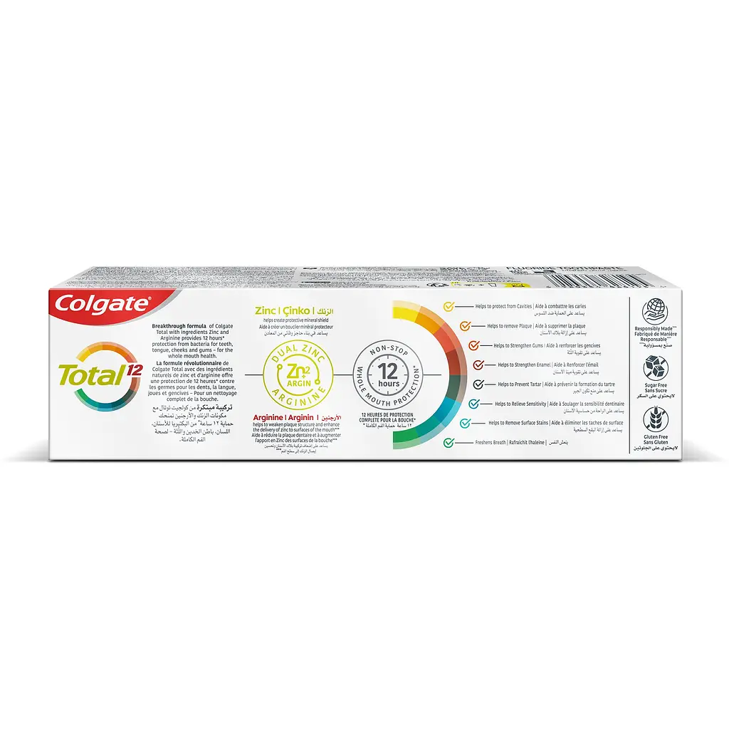 Зубна паста Colgate Total 12 деревне вугілля 75 мл - фото 3