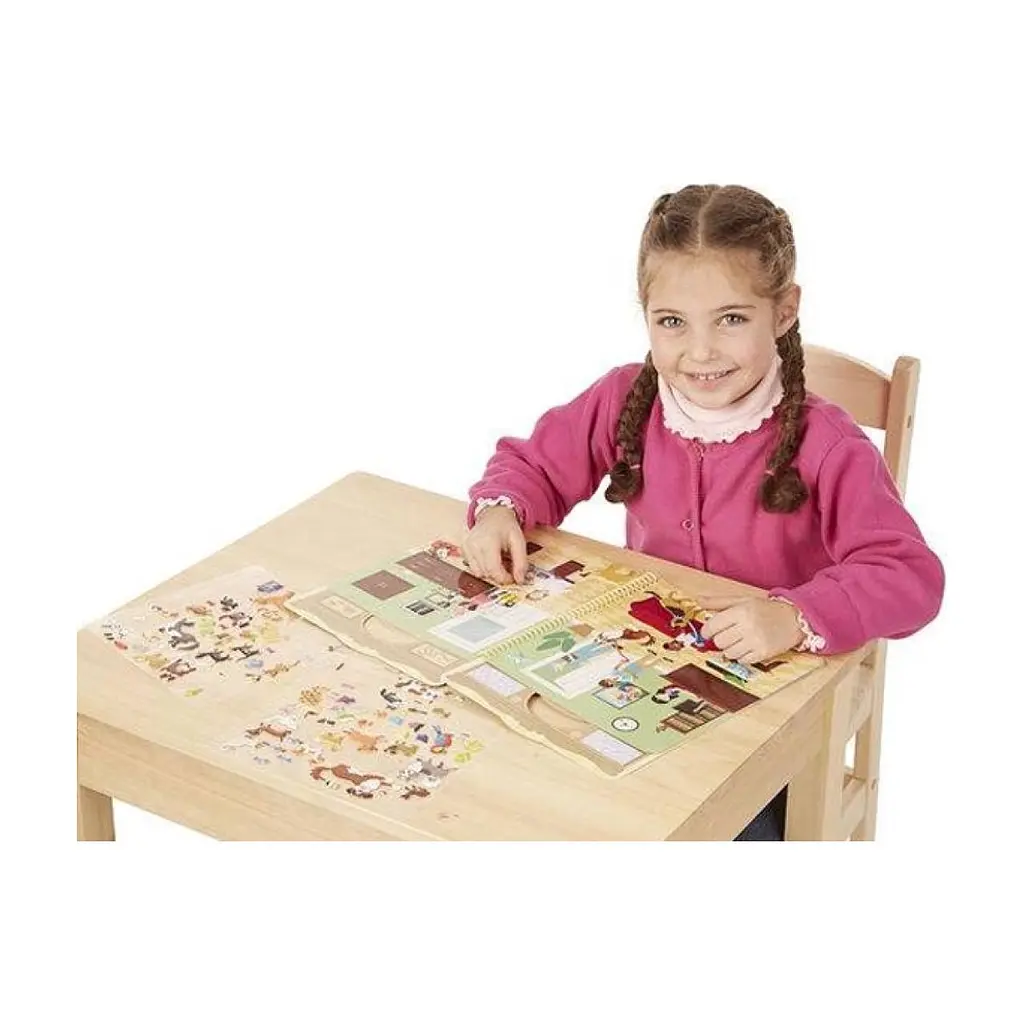 Набір для творчості Melissa & Doug Багаторазові наліпки Дім для тварин (MD19429) - фото 3