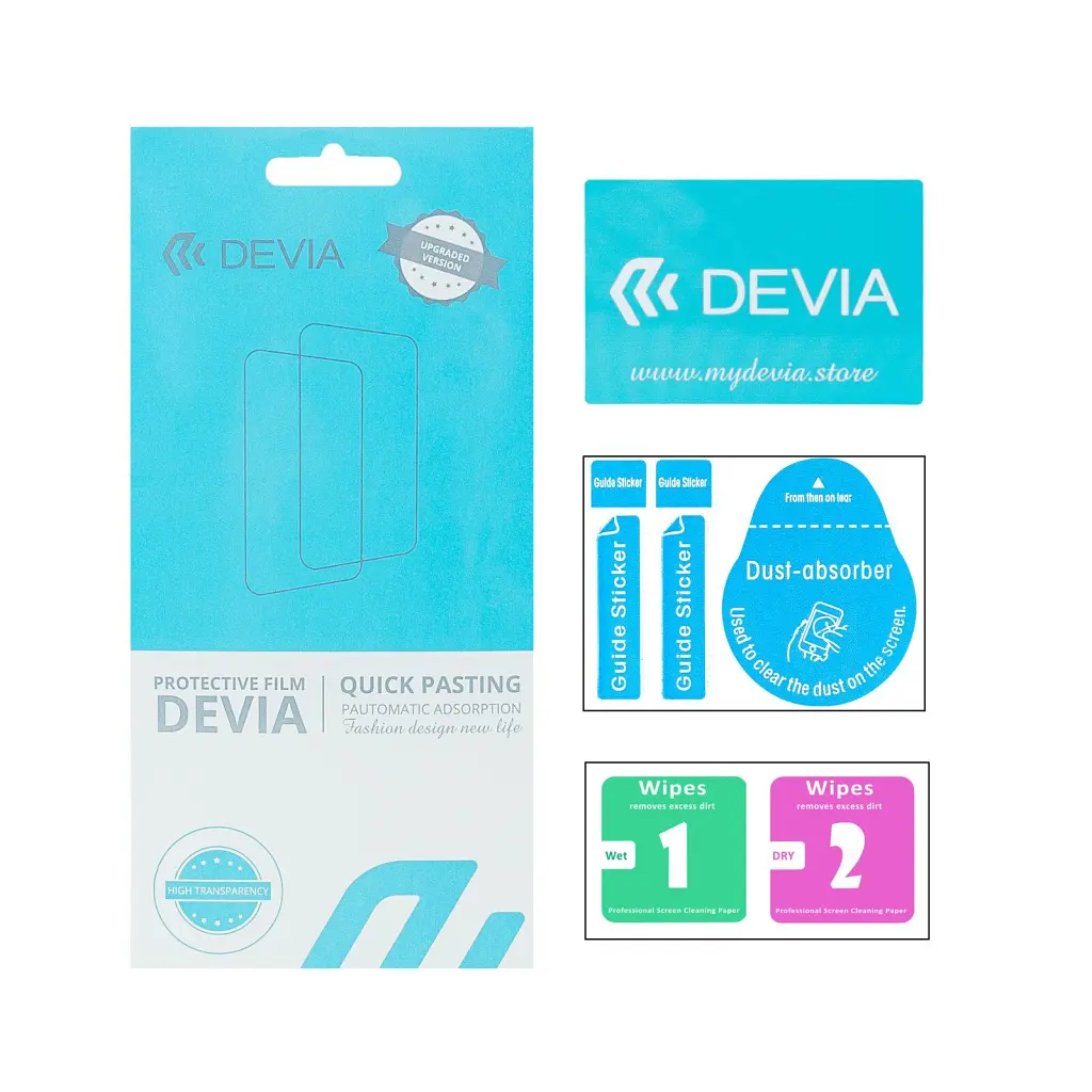 Плівка захисна Devia hydrogel Samsung Flip 8 Case-friendly front+back (DV-SM-FL8U) - фото 3