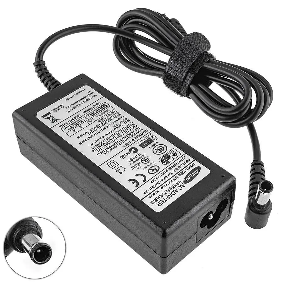 Блок живлення для монітора Samsung 15V 2.14A 33W 6.5 x 4.4мм+PIN чорний (без кабеля!)