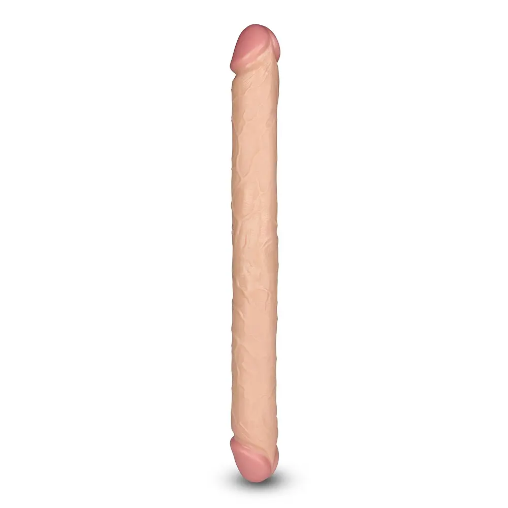 Двосторонній фалоімітатор LoveToy 17 King Size Realistic, 45 см - фото 2