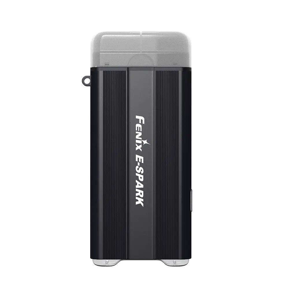 Ручний ліхтар брелок Fenix E-Spark 100лм (Чорний) - фото 2