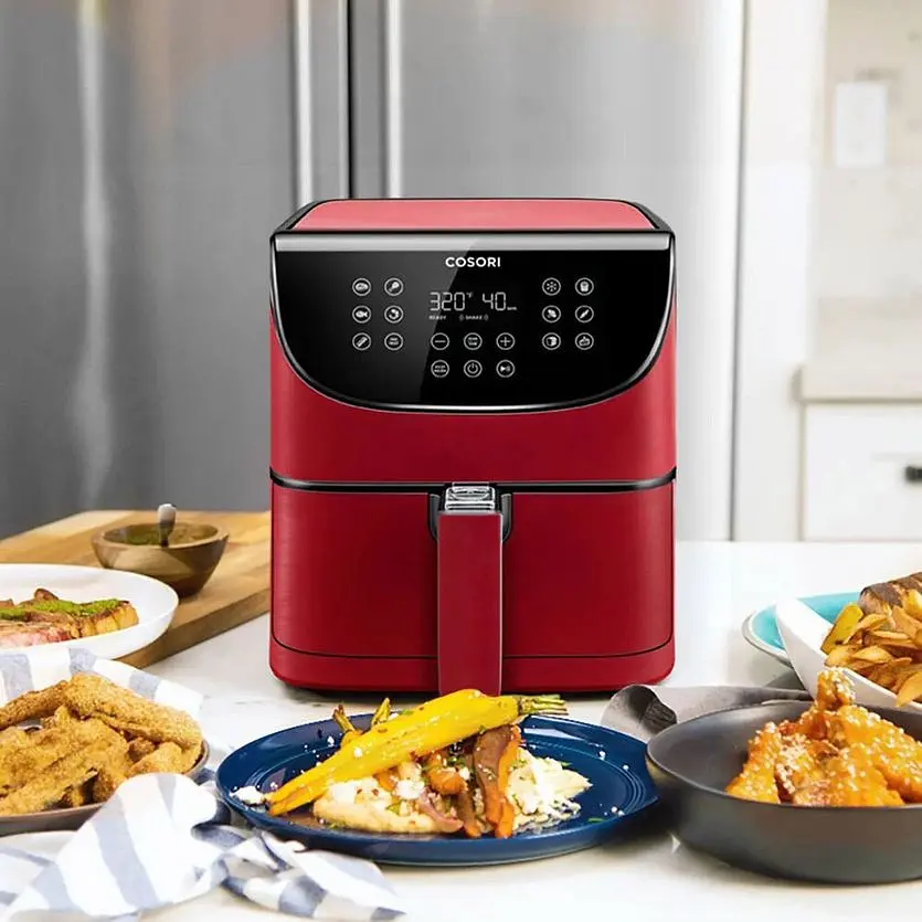 Аерофритюрниця Cosori Premium Chef Edition CP158-AF-RXR червона [94715] - фото 11
