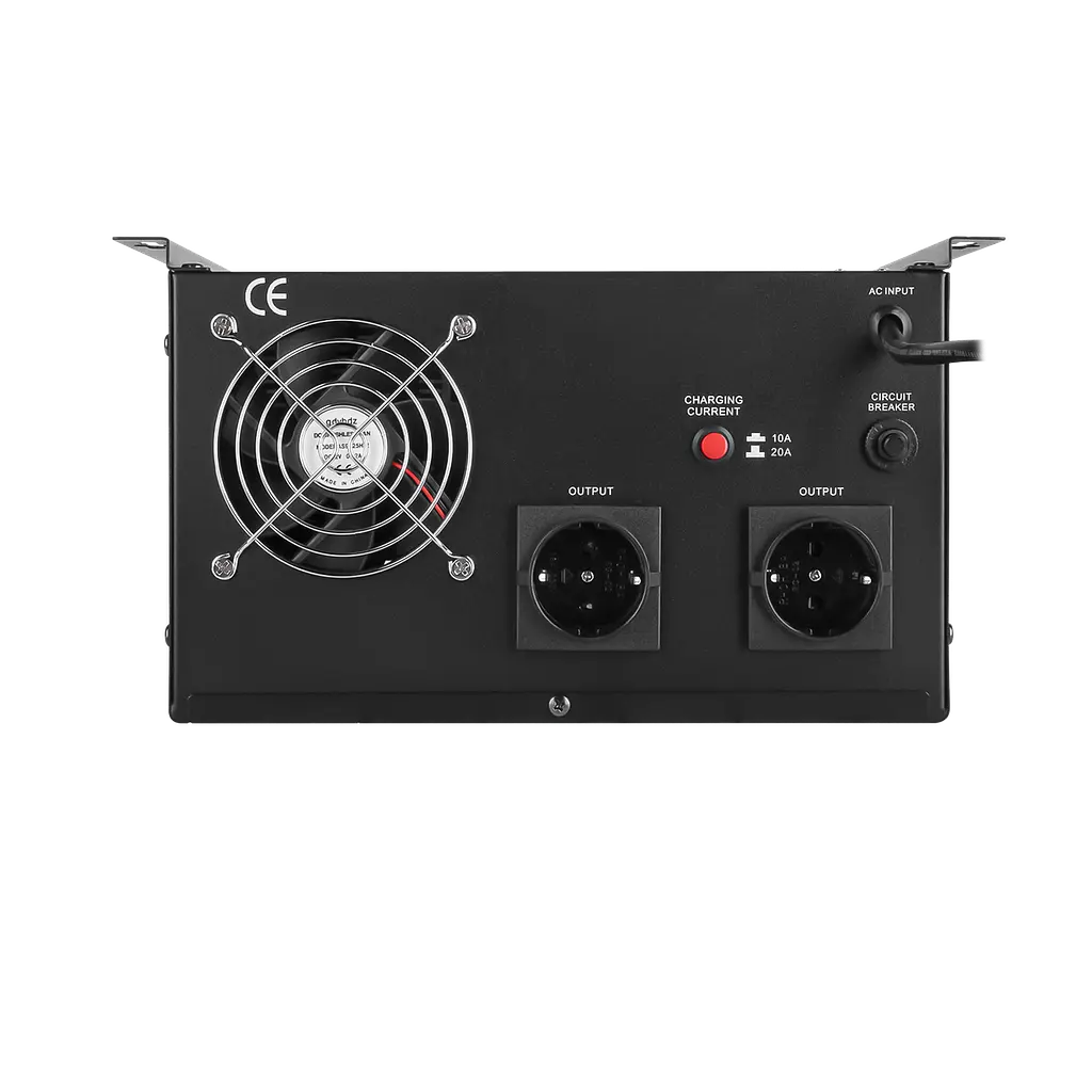 ДБЖ з правильною синусоїдою 12V LPY-W-PSW-1000VA+(700Вт)10A/20A - фото 4