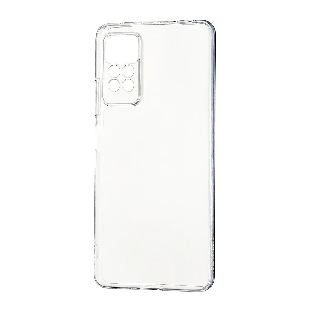 Чохол Silicone Case WS Protected Camera Xiaomi Redmi Note 10 Pro/Note 10 Pro Max Прозорий