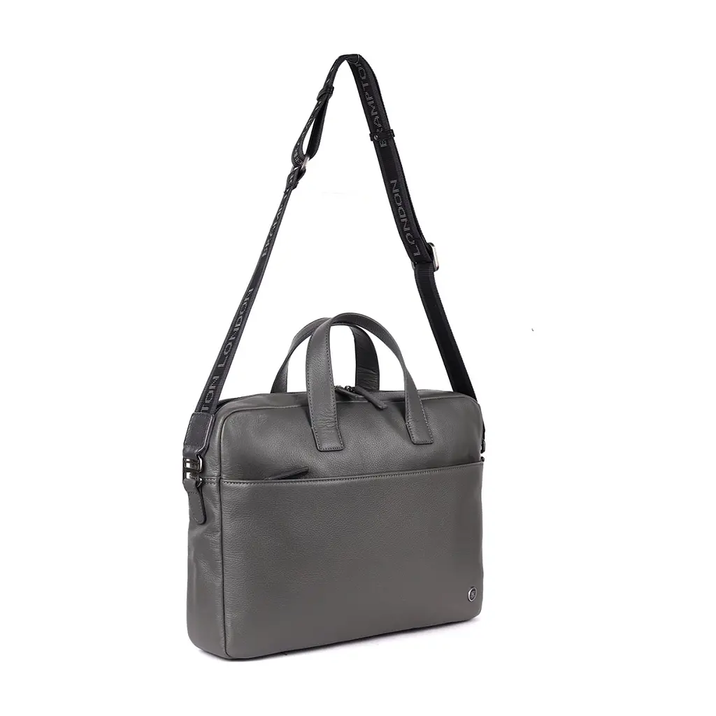 Сумка Brampton London Commandeer Grey (64547 GREY) - фото 2