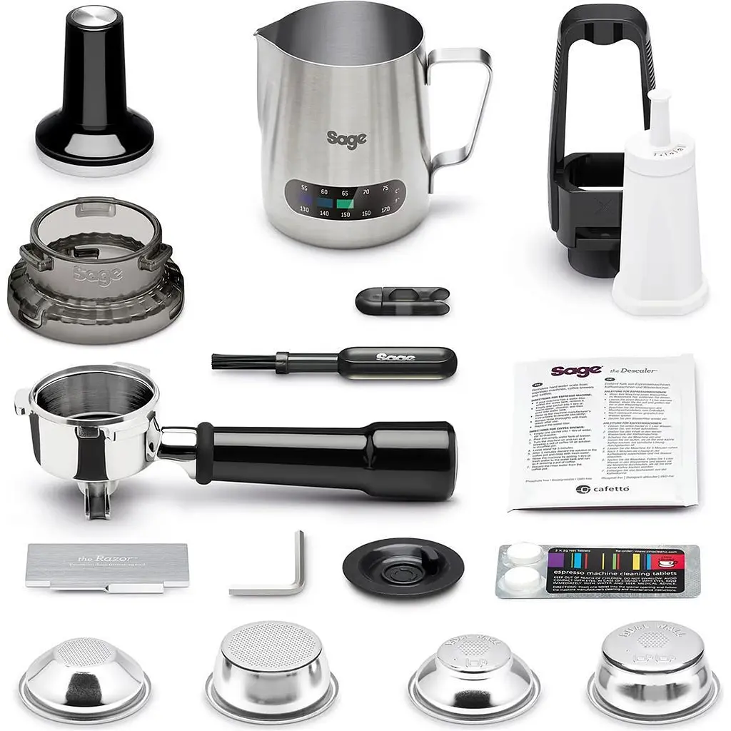 Кавоварка ріжкова Sage Barista Express SES875BSS [121337] - фото 7