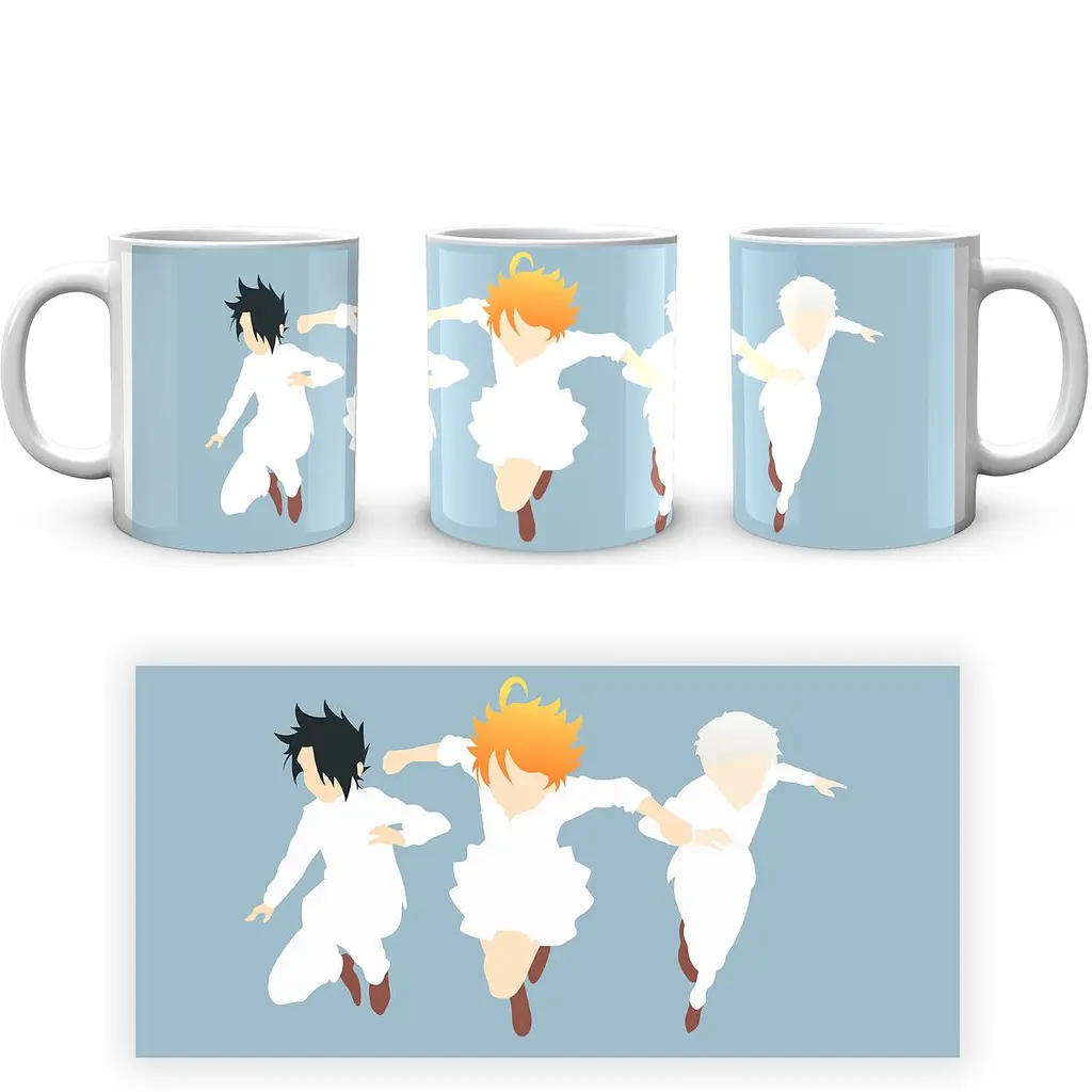 Кухоль GeekLand The Promised Neverland Обіцяний Неверленд Рей Емма Норман NV 02.473 330 мл білий - фото 4