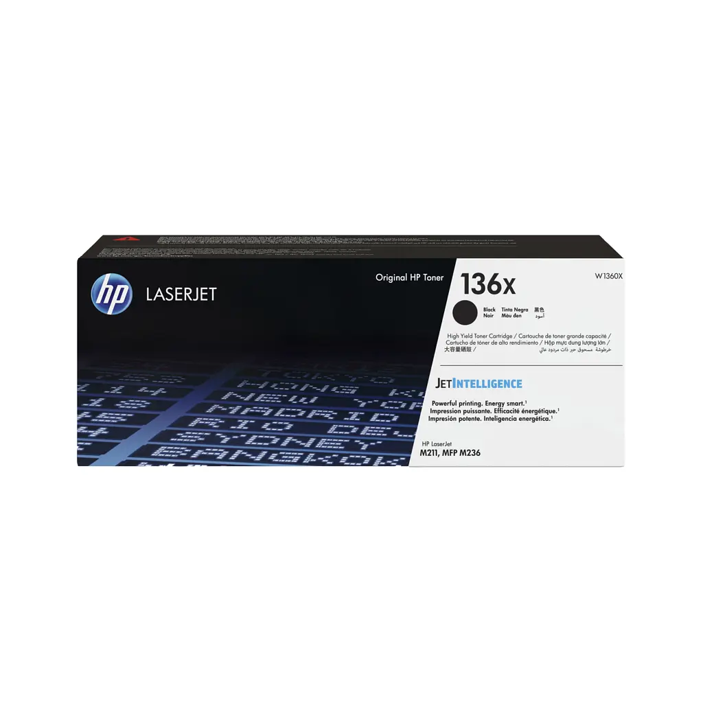 Картридж HP LJ 136X Black 2.6K, для LJ M211/M212/M236 (W1360X) - фото 2