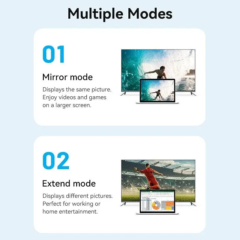 Кабель HDMI M - Micro HDMI M, 1.0 м, V2.0 4K 60Гц 18Gbps чорний Vention - фото 3