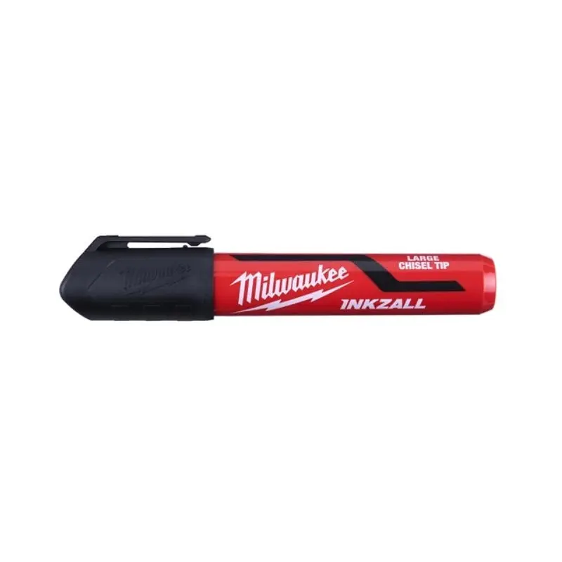 Набір маркерів для будмайданчика INKZALL MILWAUKEE, великих (L) чорних, (3шт) - фото 2