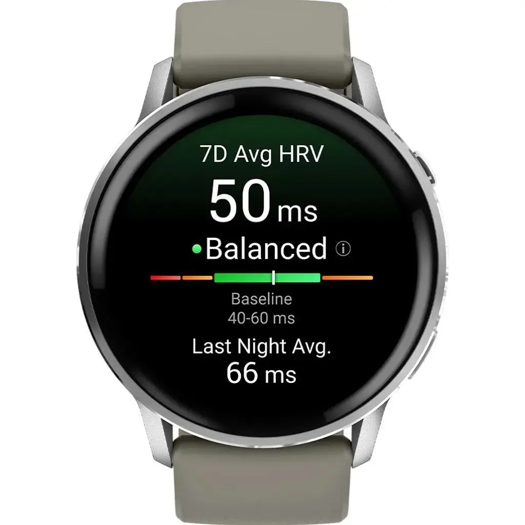 Смарт-часы Garmin Venu 4 45mm Silver with Silver Gray Silicone Band (010-03014-01) [146408] - фото 2