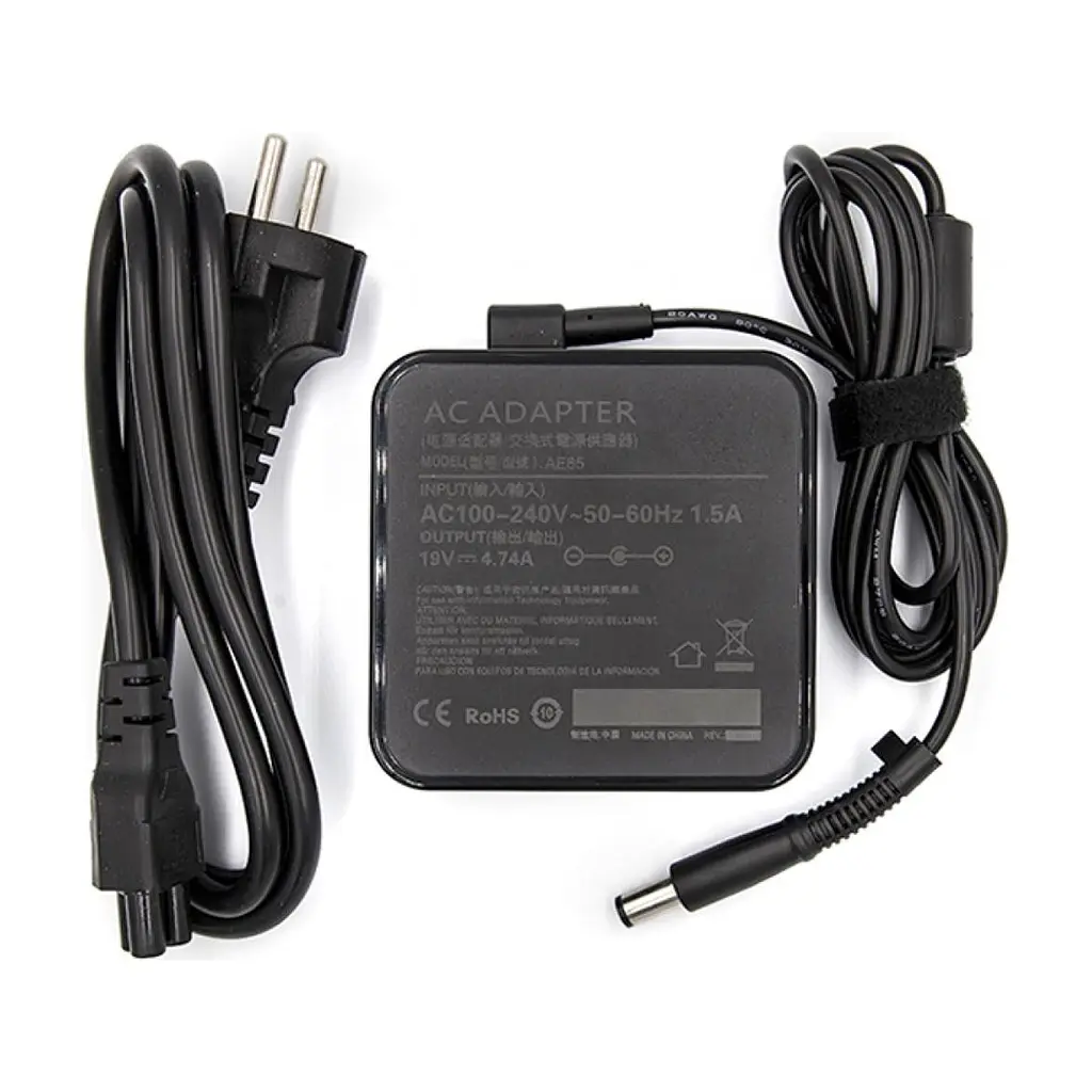 Блок живлення до ноутбуку PowerPlant HP 220V, 19V 90W 4.74A (7.4*5.0) wall mount (WM-HP90F7450) - фото 2