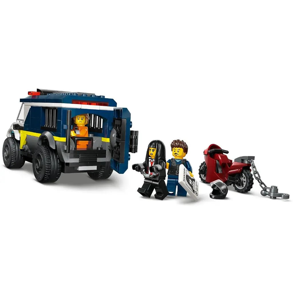 Конструктор LEGO City Полицейский фургон для перевозки узников 198 деталей (60479) - фото 5