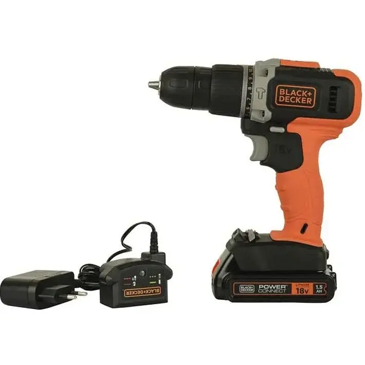 Дрель-шуруповерт Black+Decker BCD003C1 [119534] - фото 8