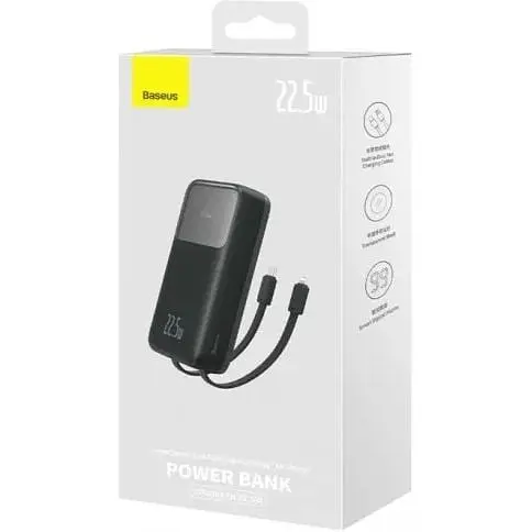Внешний аккумулятор Baseus Comet Series Dual-Cable 20000mAh 22.5W P10022509112-00 - фото 6