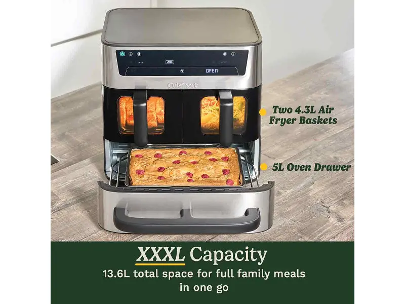 Мультипіч (аерофритюрниця) Cuisinart AFT13XSSE - фото 7