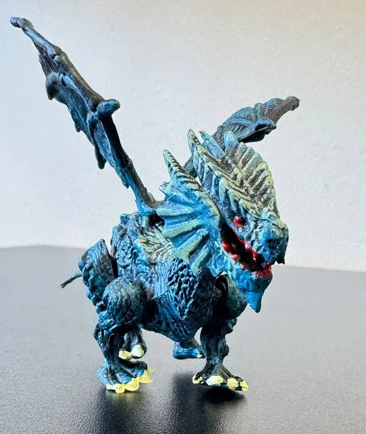 Фігурка дракона синього Dino Toys, полімерна - фото 5