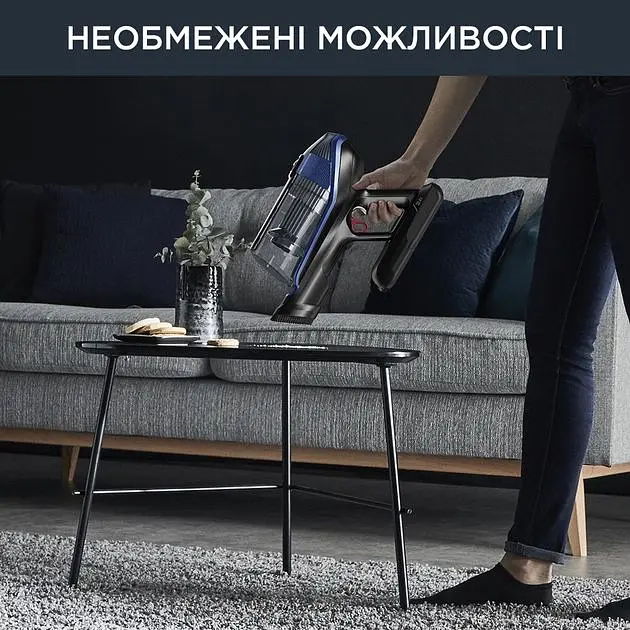 Пилосос безпровідний Xforce Flex 14.60 Aqua, 200Вт, вологе прибирання, конт пил -0.9л, автон ROWENTA teh0016414 - фото 4