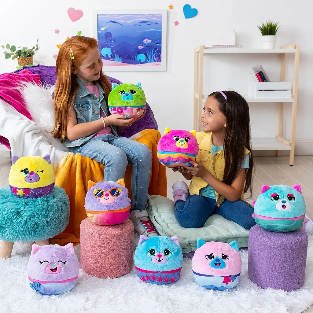 Мягкая игрушка Misfittens W2 Котенок в аквариуме в ассортименте - фото 5