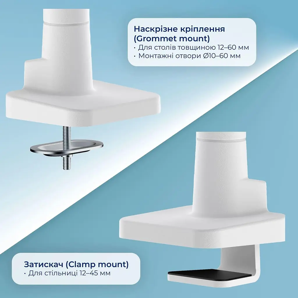 Кронштейн GamePro OfficePro MAG701WBL White Blue MAG701WBL - фото 10