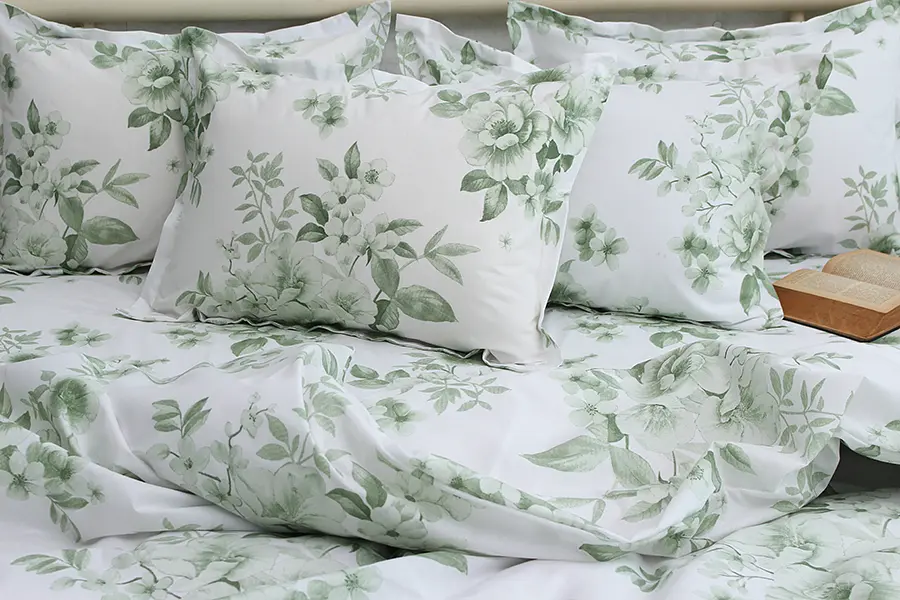 Комплект постільної білизни Євро TAG tekstil pbe0042252 - фото 6
