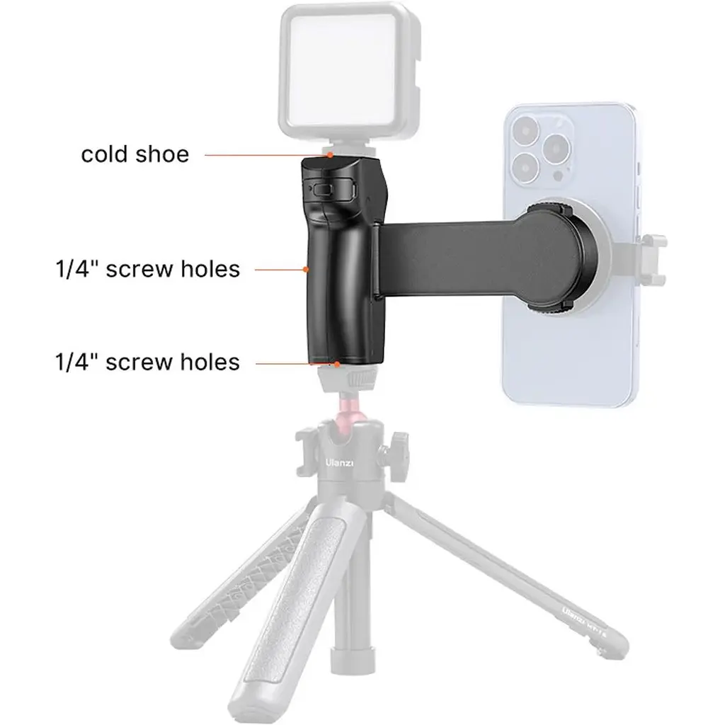 Ручка-тримач Ulanzi 3104 O-LOCK Bluetooth (O-LOCK020) [128360] - фото 3