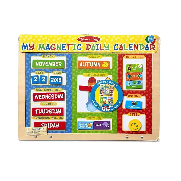 Магнітний денний календар Melissa&Doug (MD9253) - фото 5