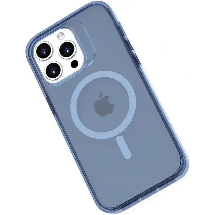 Чехол Vokamo Smult MagSafe Apple iPhone 15 магнитный Blue - фото 2
