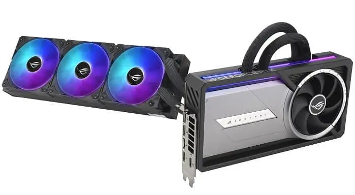 Видеокарта ASUS RTX 5090 32GB ROG Astral LC OC Edition (ROG-ASTRAL-LC-RTX5090-O32G-GAMING) (GDDR7, 512 bit, PCI-E v5.0 x16) - фото 2