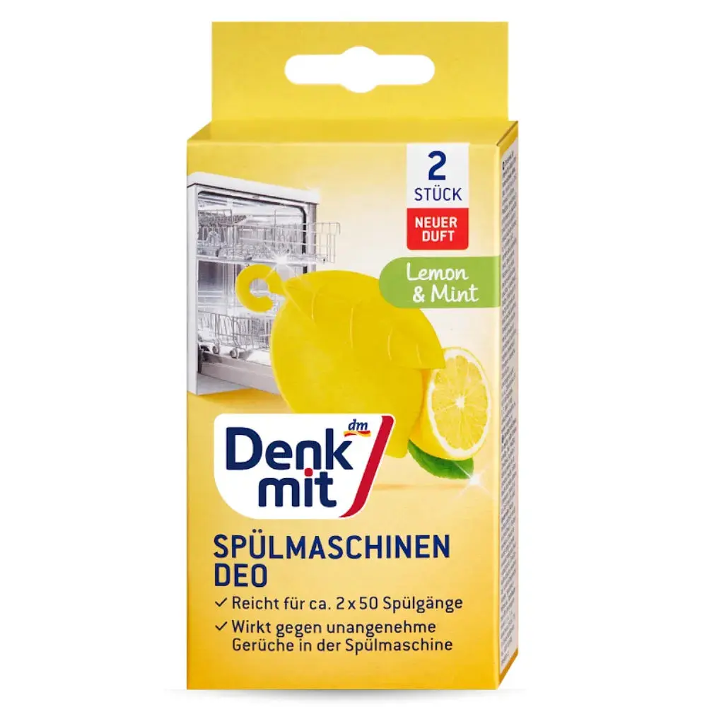 Освіжувач для посудомийної машини DenkMit Лимон, 2 шт.