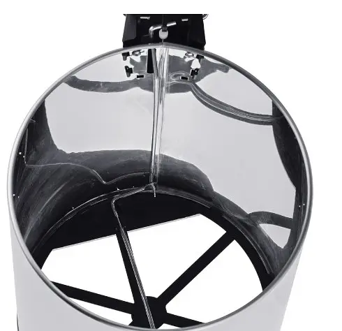 Відро для сміття Mixxus Ellipse-TC0212 SS Color з плавним закриттям, кругле, 12 л, нержавійка (MI8399) - фото 6