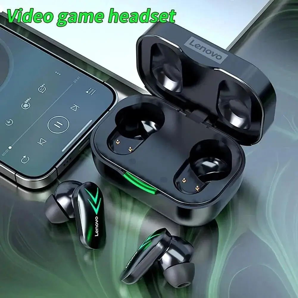 Беспроводные наушники Lenovo XT82 TWS Bluetooth черные - фото 4