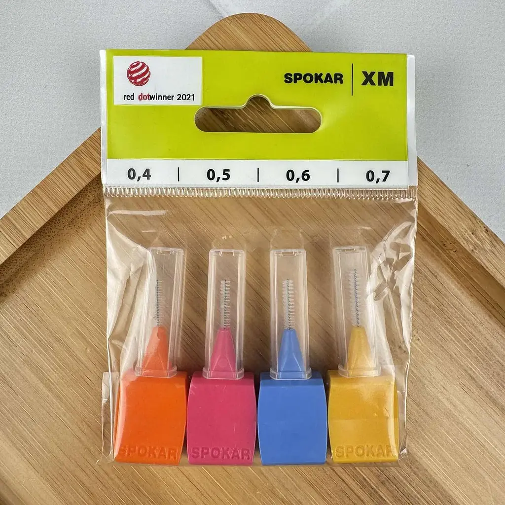 Міжзубні йоршики Spokar XM 0.4-0.7mm, 4 шт