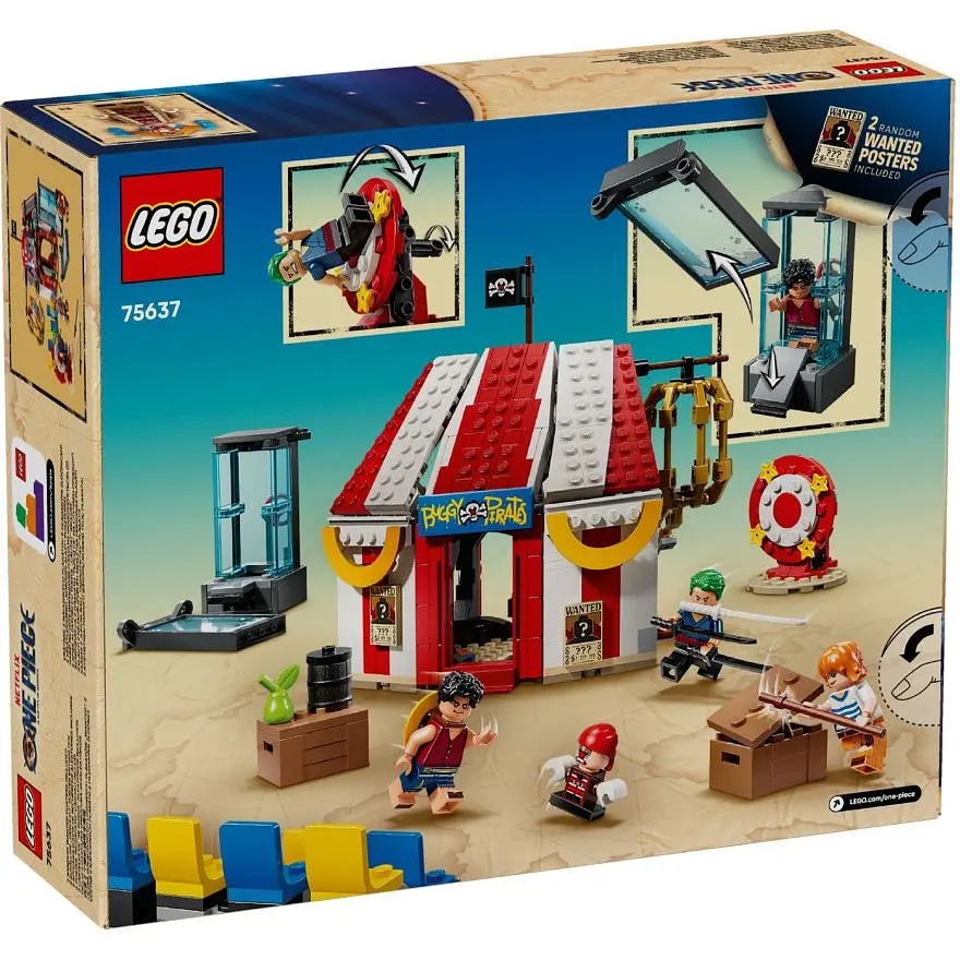 Конструктор LEGO One Piece Цирковая палатка клоуна Багги 573 детали (75637) - фото 10