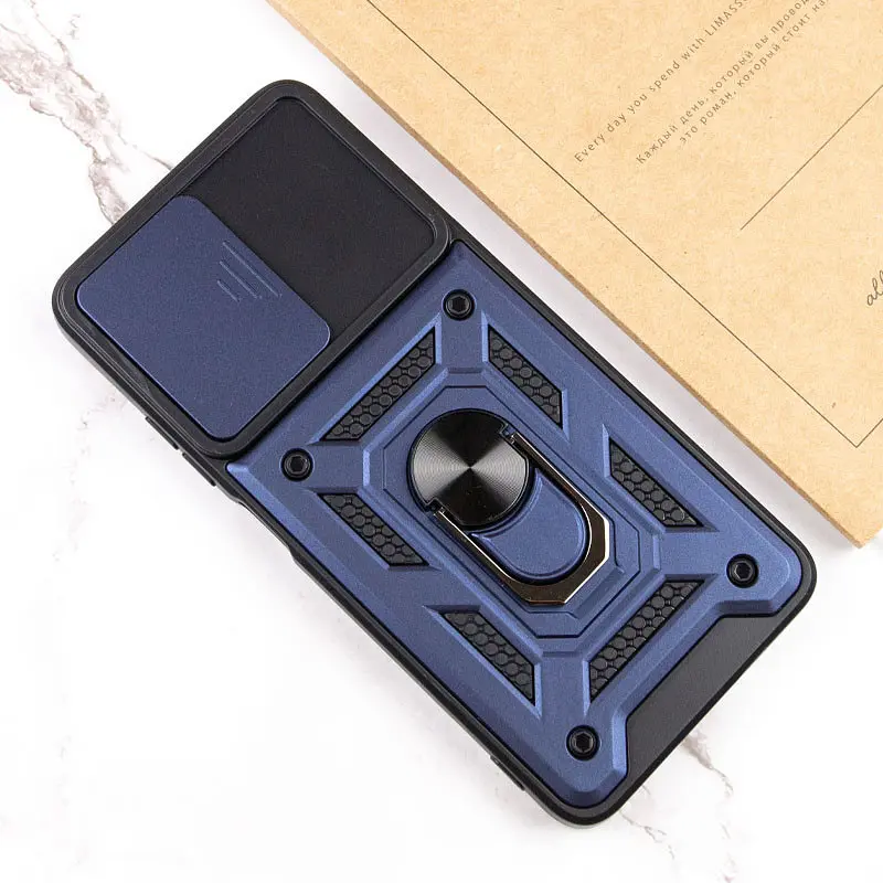 Ударостійкий чохол Camshield Serge Ring для Samsung Galaxy M23 5G / M13 4G Синій - фото 6