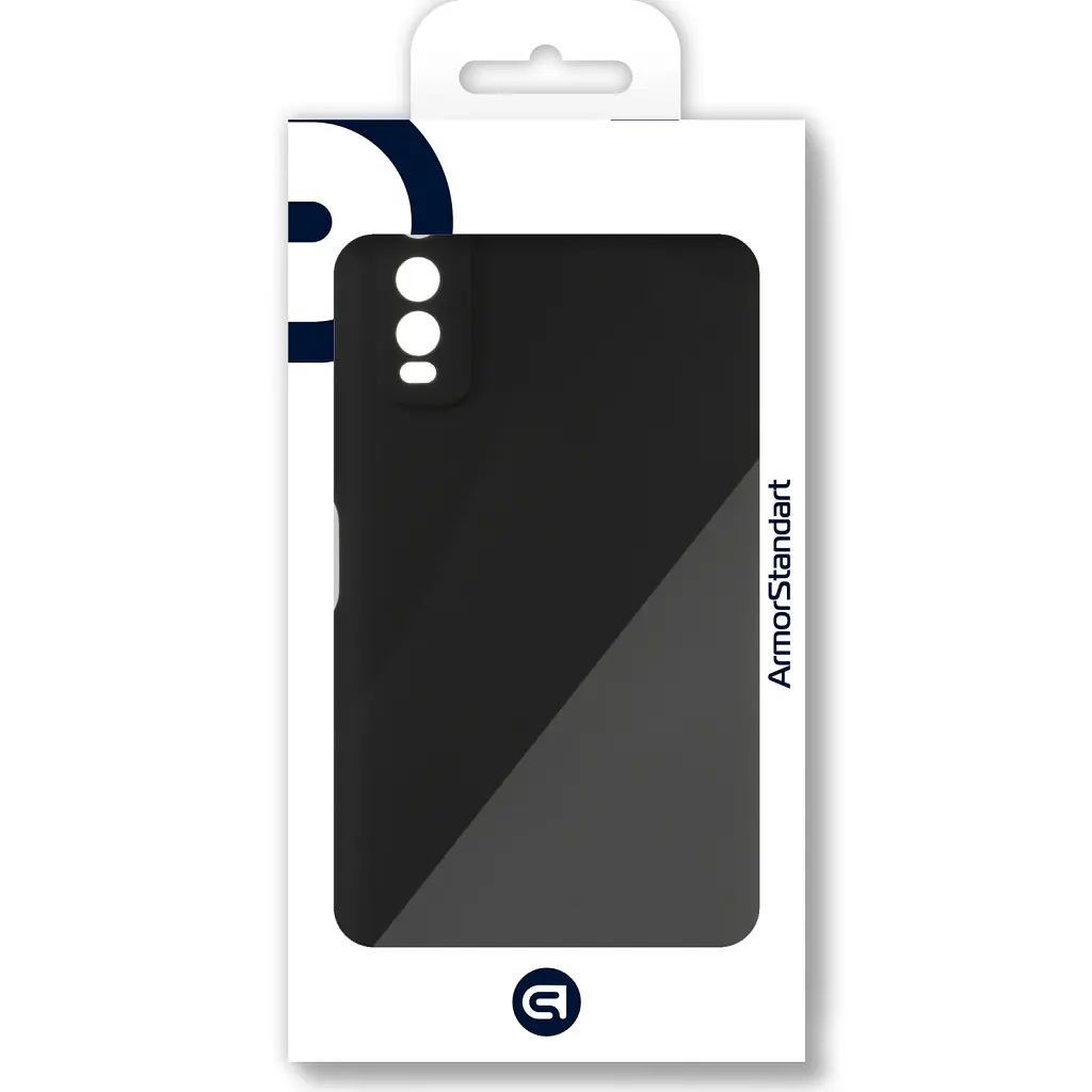 Чохол ArmorStandart Matte Slim Fit для Vivo Y15s Camera cover Black - фото 3