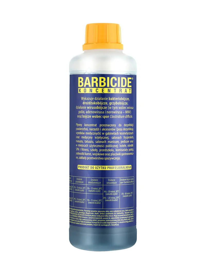 Концентрована рідина для дезінфекції Barbicide Concentrat 500 мл