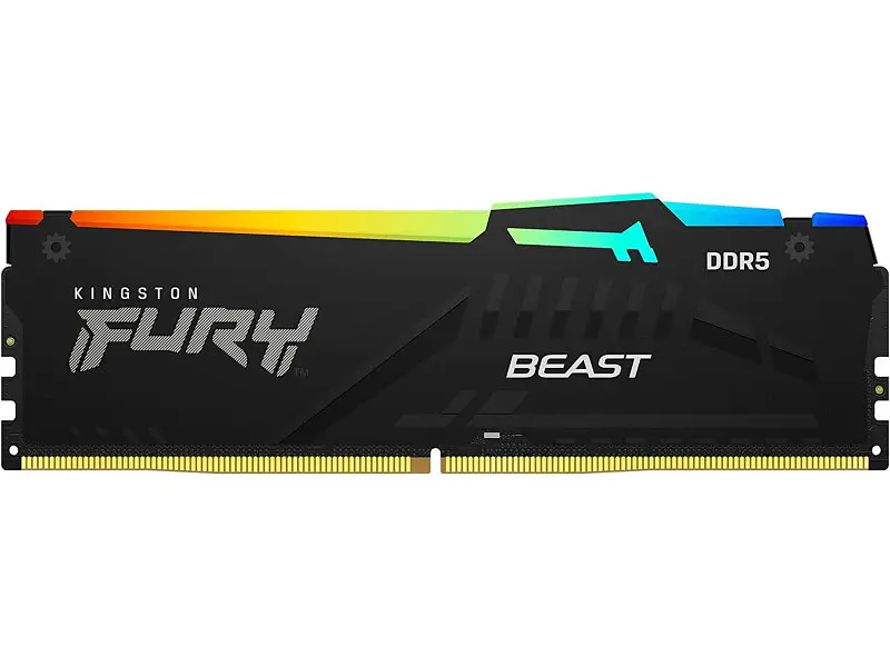 Модуль пам'яті Kingston FURY 32 GB (2x16GB) DDR5 5600 MHz Beast RGB (KF556C40BBAK2-32) - фото 3