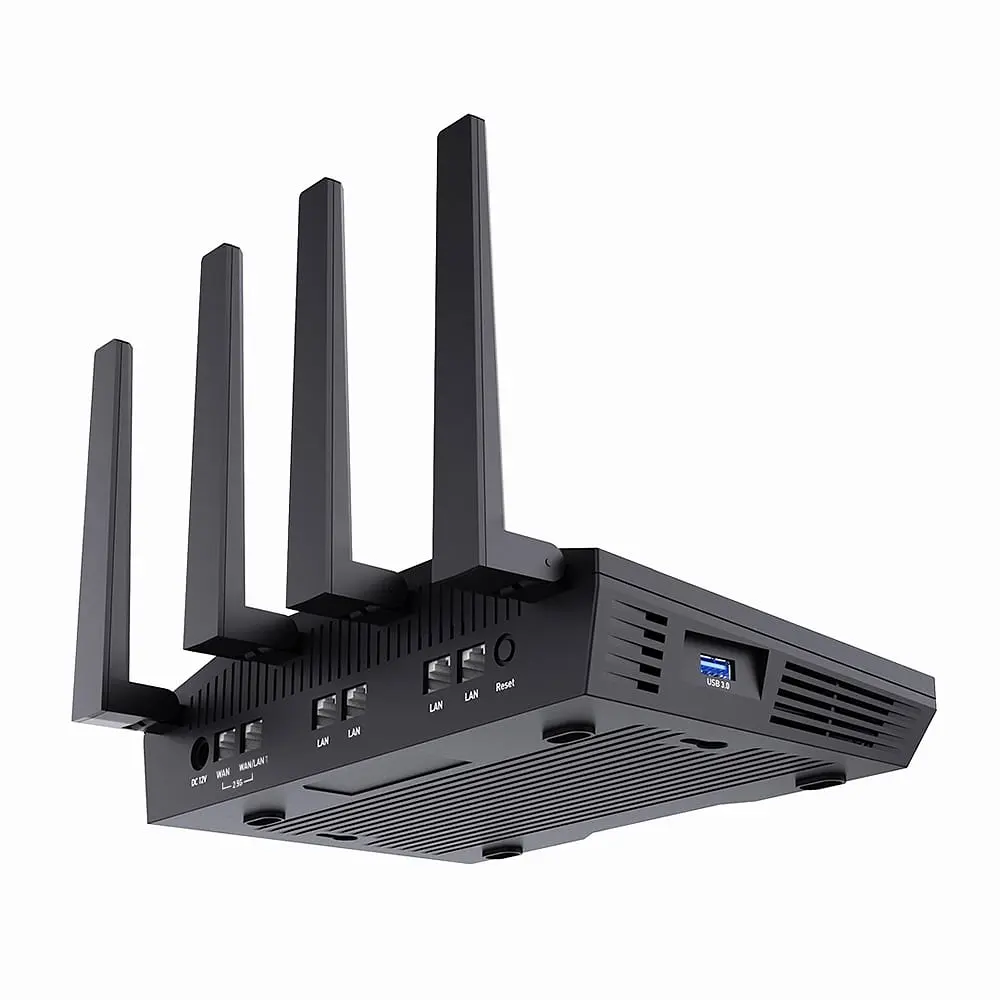 WiFi 6 маршрутизатор GL.iNet Flint 2 (GL-MT6000-EU) 2.5G дводіапазонний (73-01005) - фото 5