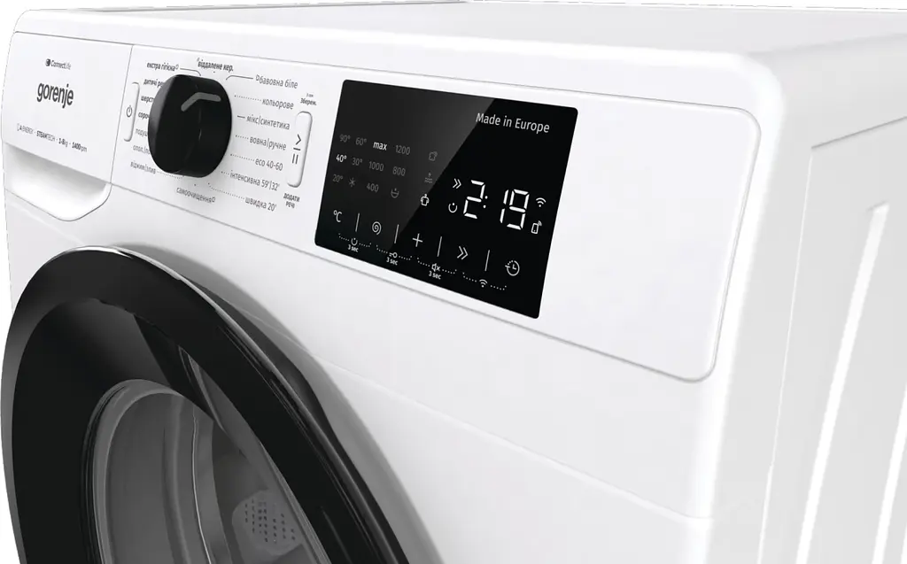 Пральна машина Gorenje WPNEI84A1SWIFI/UA - фото 4