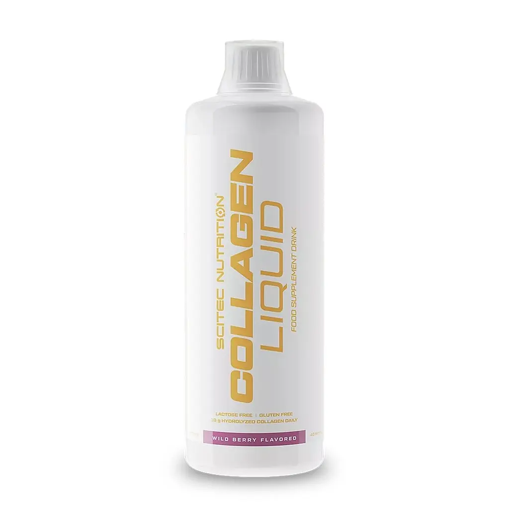Препарат для суглобів і зв'язок Scitec Nutrition Collagen Liquid, 1 літр лісова ягода