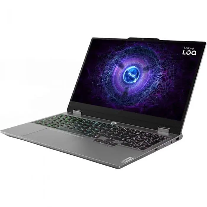 Игровой ноутбук Lenovo LOQ 15IAX9 (83GS00AARM), Intel Core i5-12450HX до 4,4 ГГц, 15,6” Full HD, 24 ГБ, SSD 512 ГБ, NVIDIA GeForce RTX 4050 6 ГБ, Free DOS, Luna - фото 3