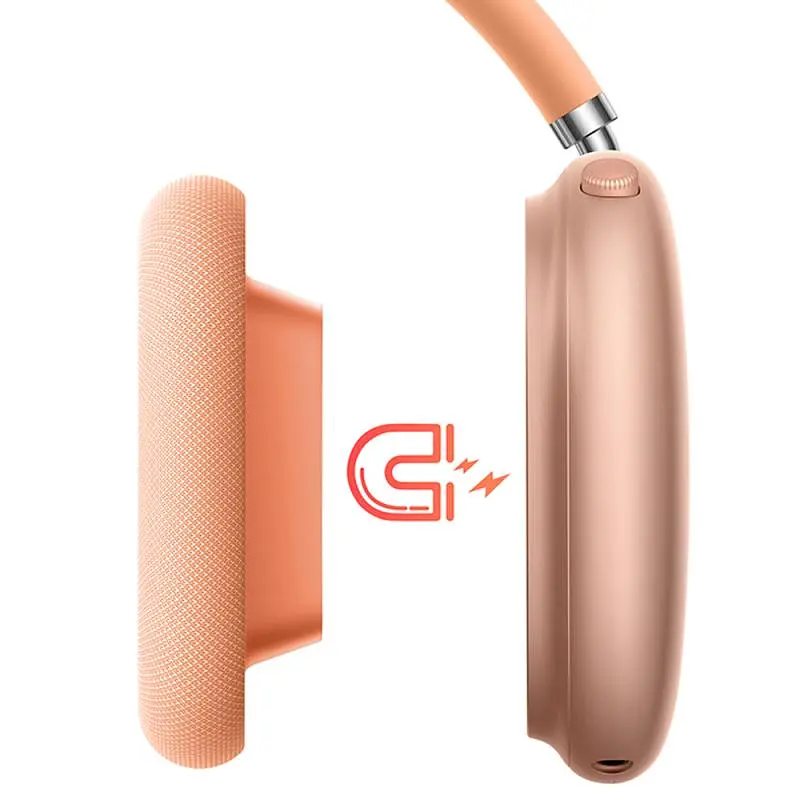 Амбюшуры Hoco W65/W65 Plus magnetic earmuffs Orange - фото 2