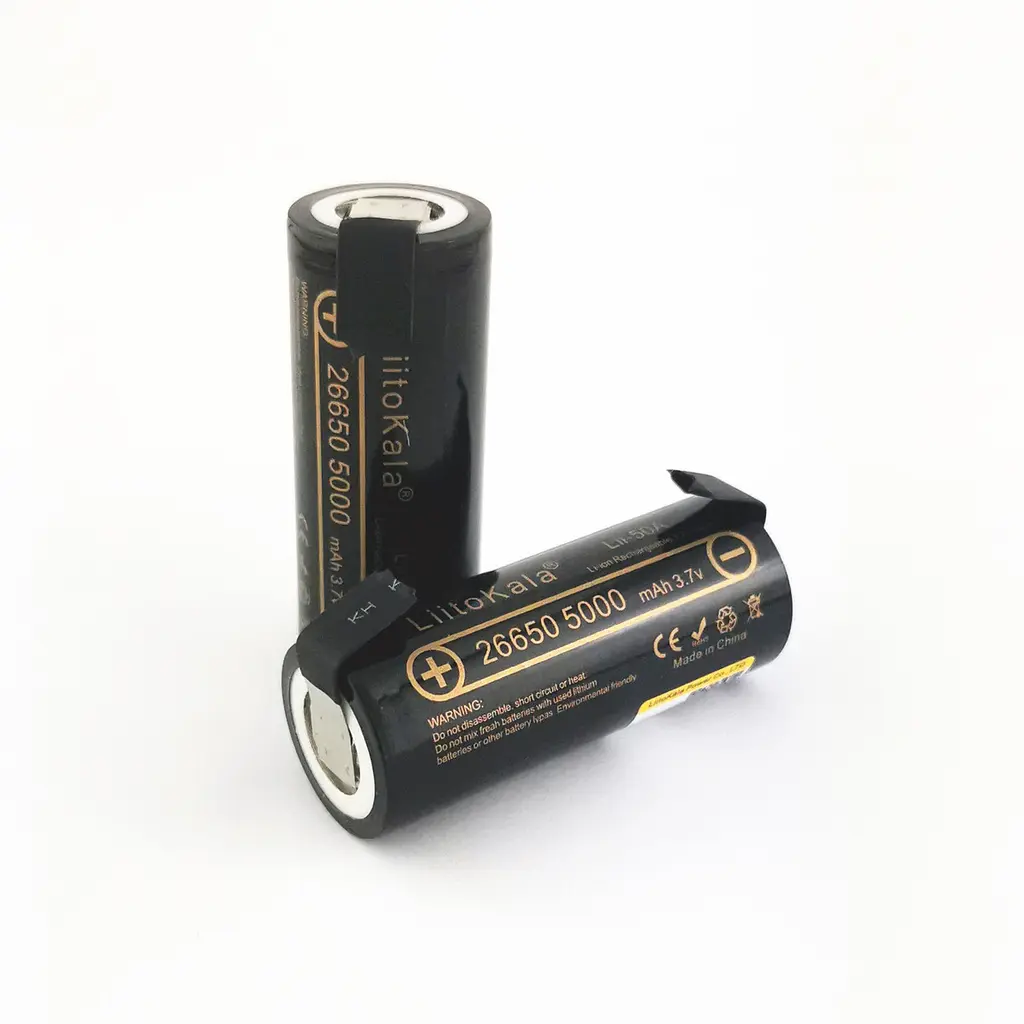 Аккумулятор Li-ion LiitoKala Lii-50A 26650 5000 mAh 3.7V под пайку - фото 4