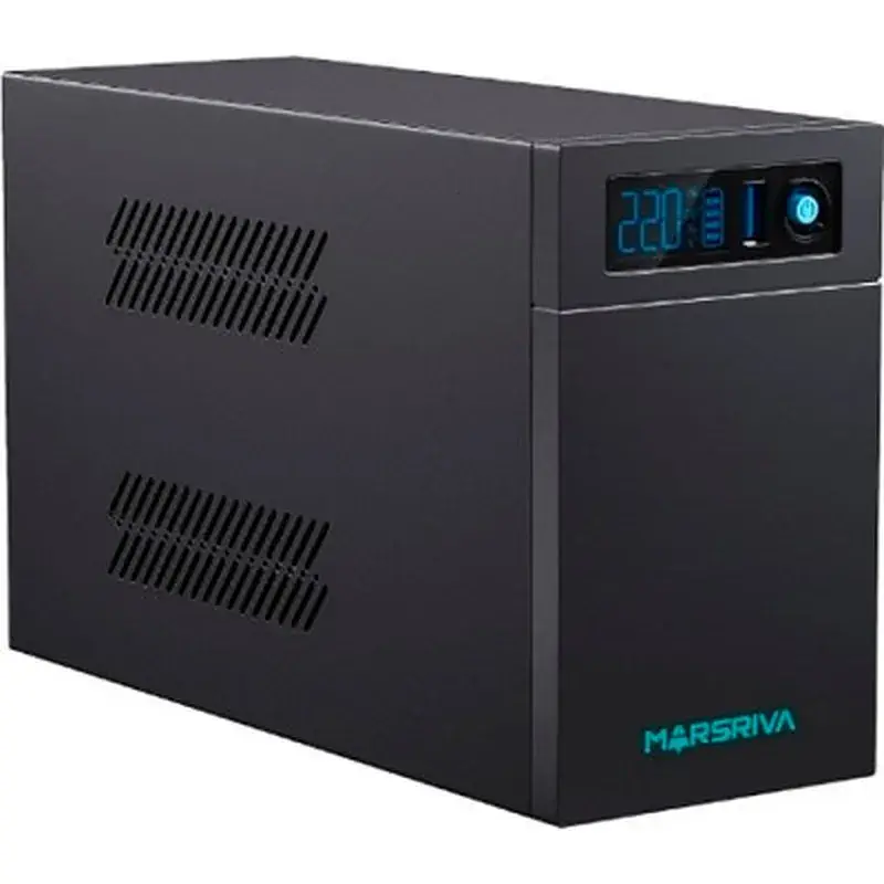 Пристрій безперебійного живлення Marsriva MR-UF800L 480W LCD (MR-UF800L) - фото 2