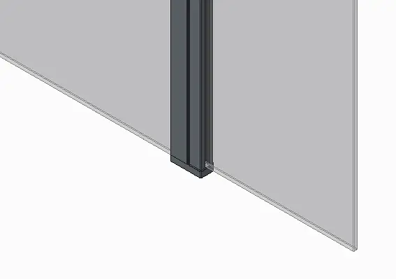 Душова перегородка Koer Sr SP03-30x200-TR-01 Walk-In (рухома.частина) прозоре скло Easy Clean 8мм, хром KR5399, прозорий, хром - фото 3