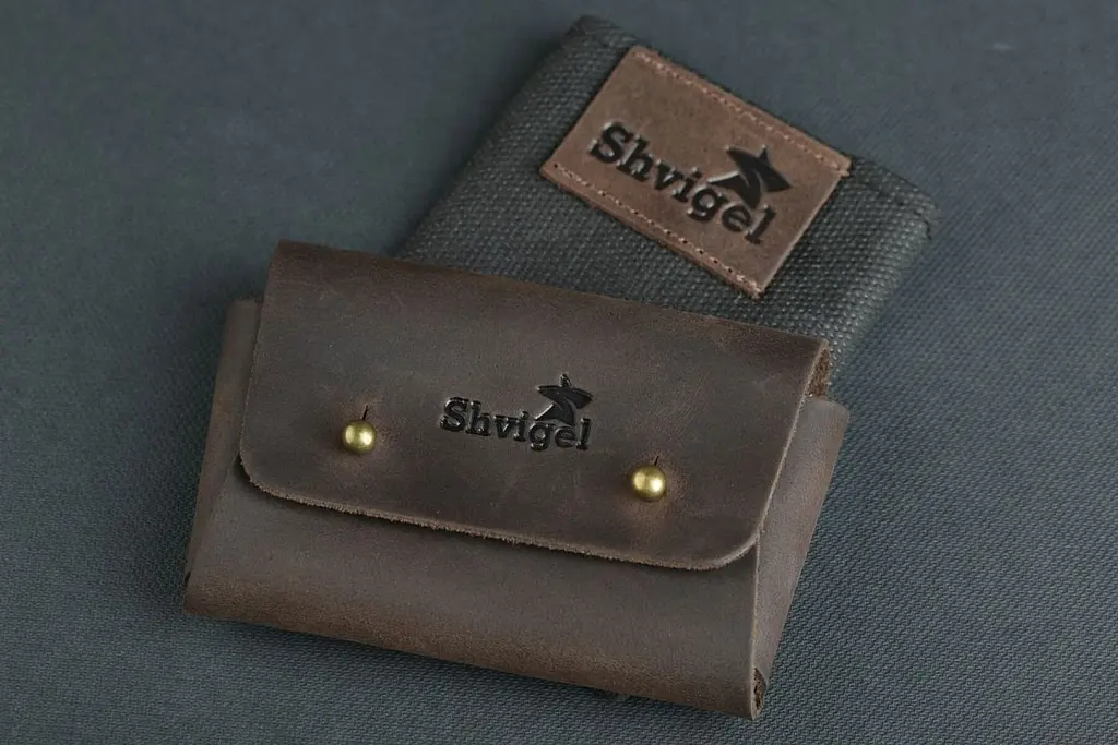 Візитниця SHVIGEL 16160 коричнева - фото 6