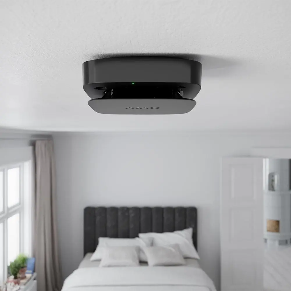 Датчик тепла та чадного газу Ajax FireProtect 2 SB (Heat/CO) Black з незмінними батареями (26-00629) - фото 9