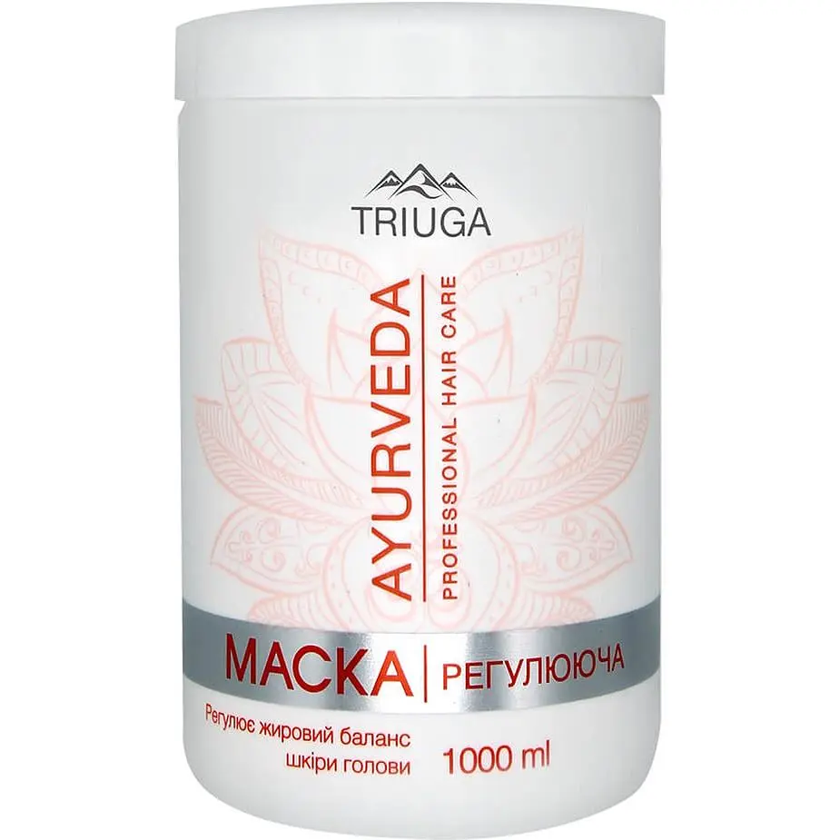 Маска для волосся Trigua Ayurveda Регулююча 1 л - фото 1
